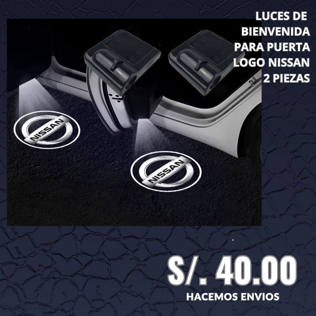 LED DE BIENVENIDA PARA PUERTA DE AUTO NISSAN