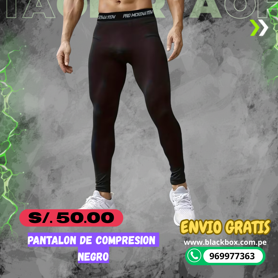 Pantalón de Compresión Negro