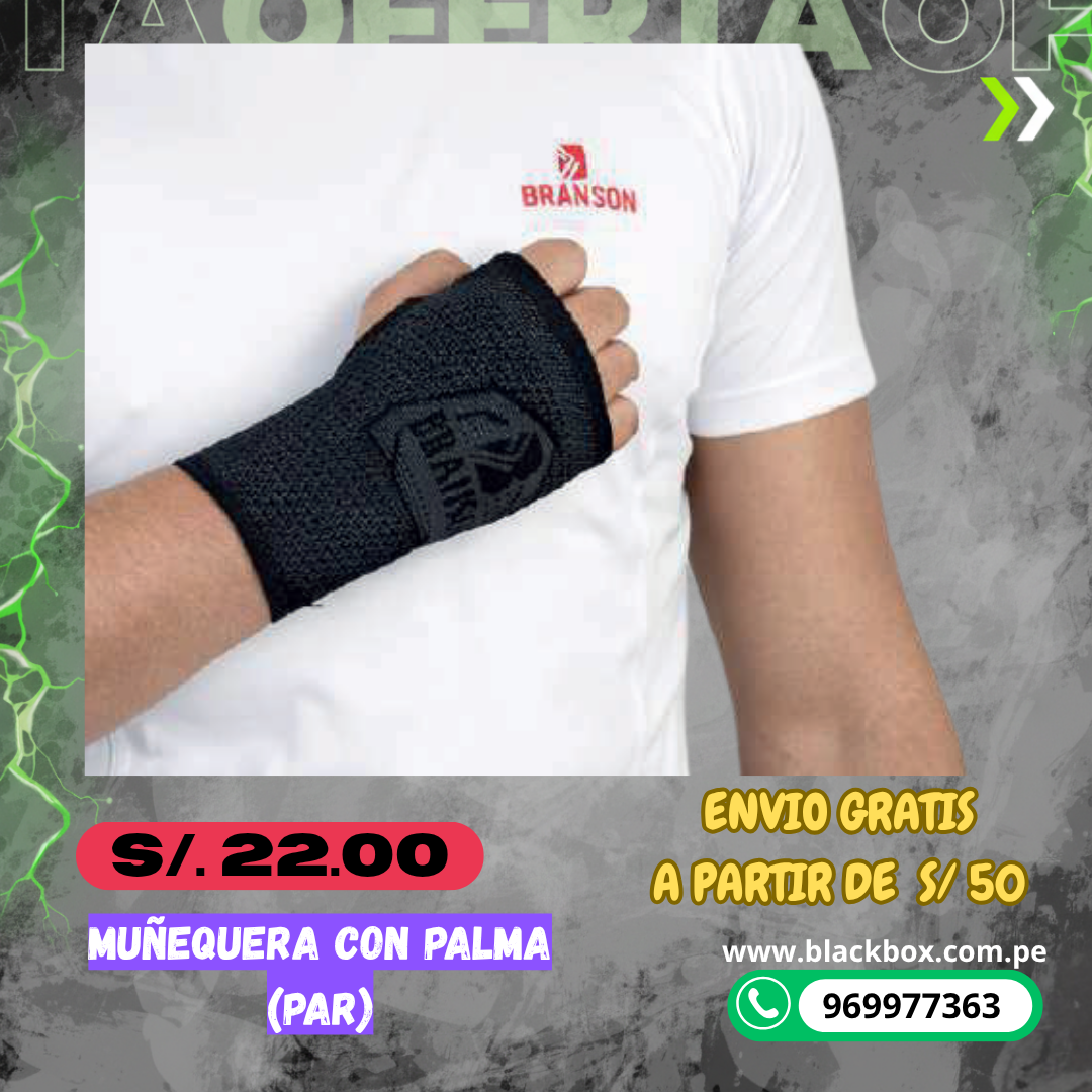 Muñequera con Palma (Par)