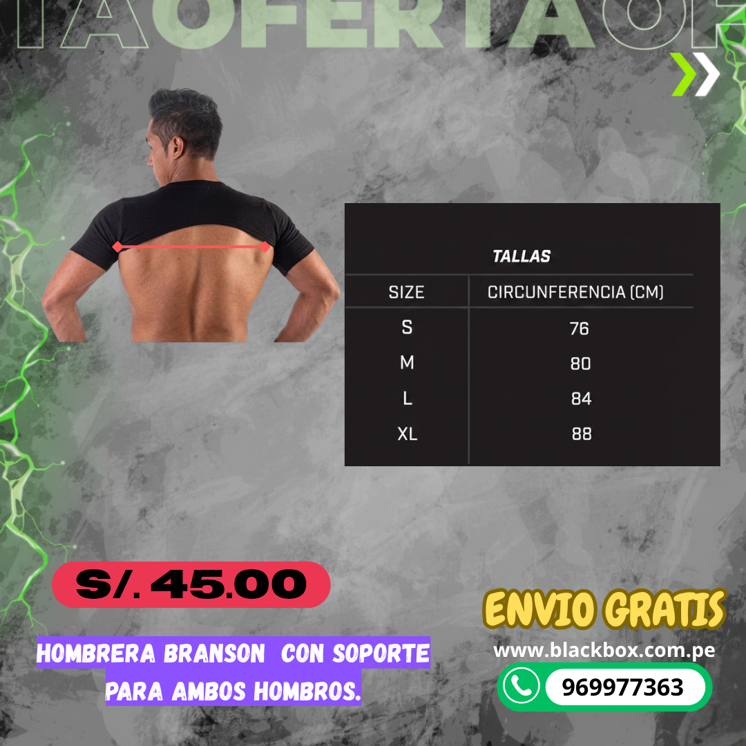 HOMBRERA CON SOPORTE PARA AMBOS LADOS