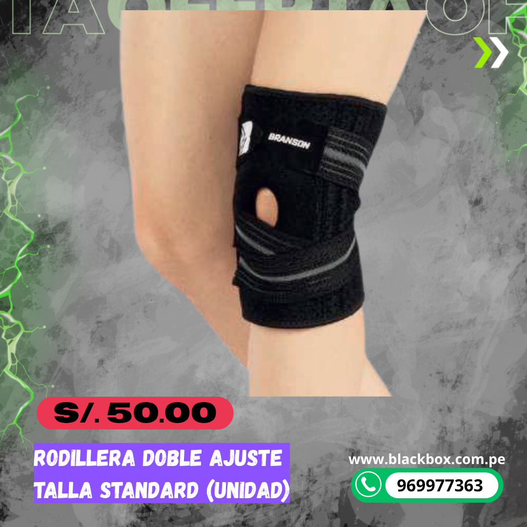 RODILLERA DOBLE SOPORTE TALLA ESTANDAR
