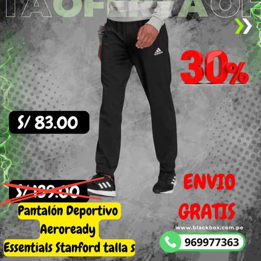 PANTALON ADIDAS AEROREADY EN OFERTA SOLO TALLA S