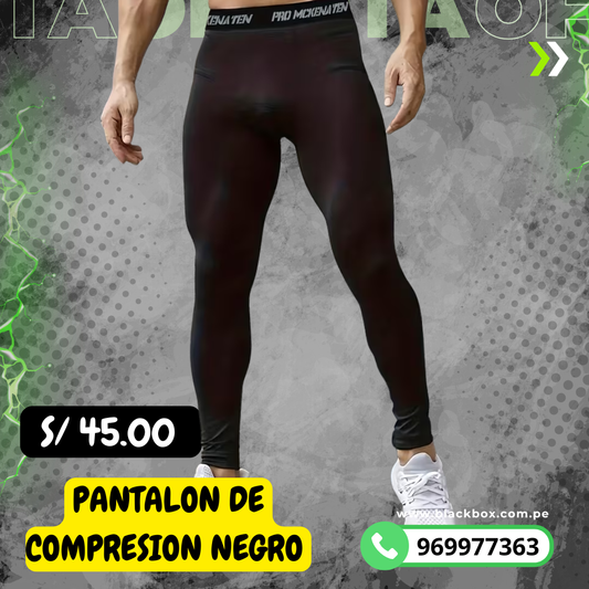 Pantalón de Compresión Negro