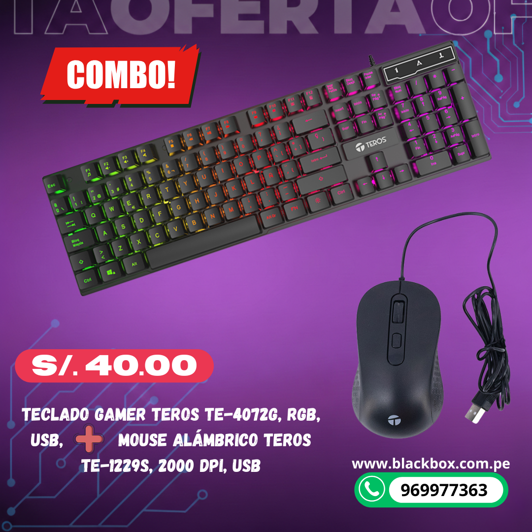 Combo Gamer Teros # 1