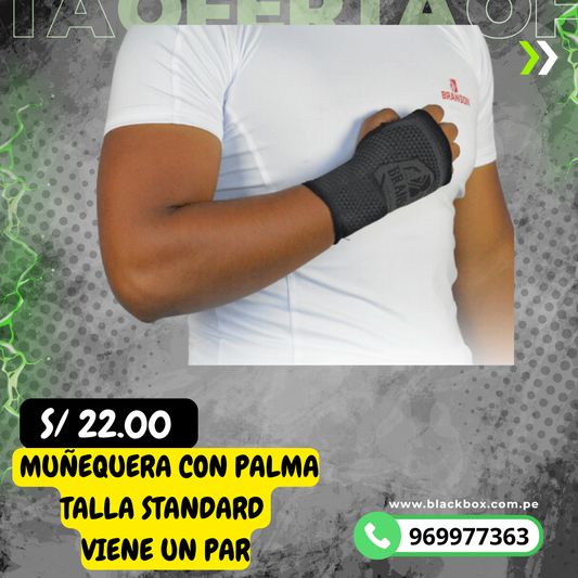 Muñequera con Palma (Par)