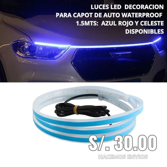 LUCES LED PARA CAPOT DE AUTO