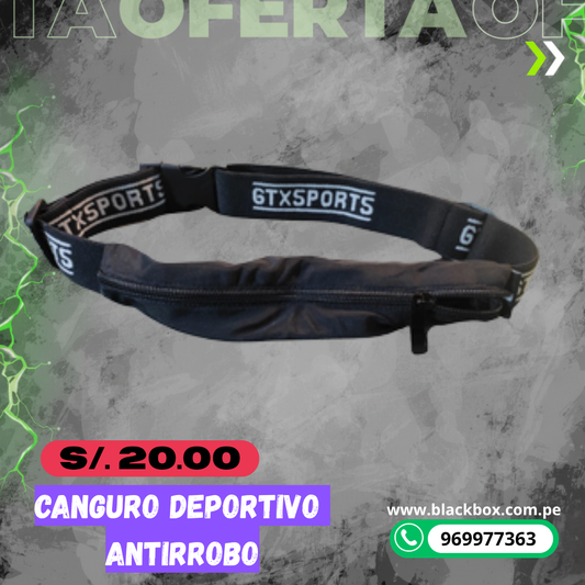 CANGURO DEPORTIVO ANTIRROBO