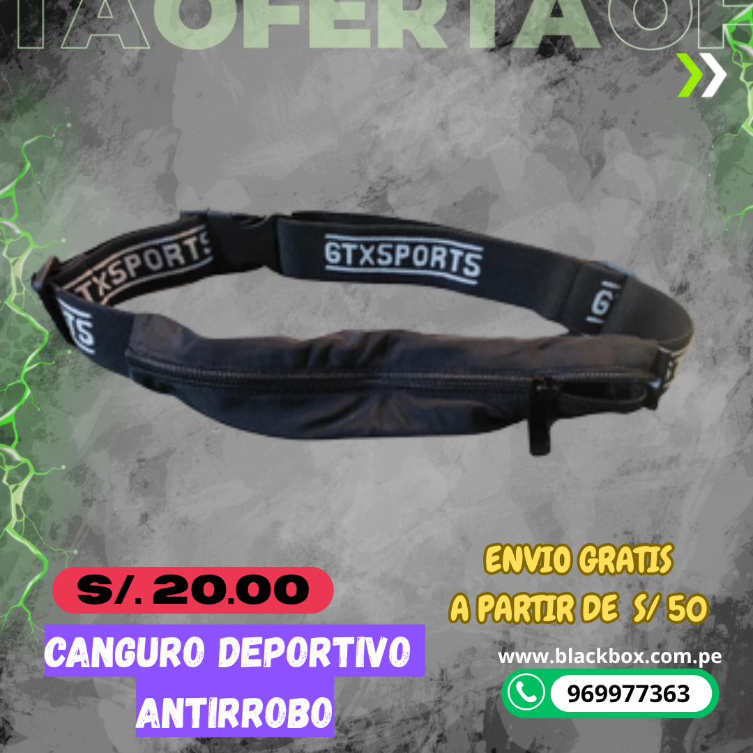 CANGURO DEPORTIVO ANTIRROBO