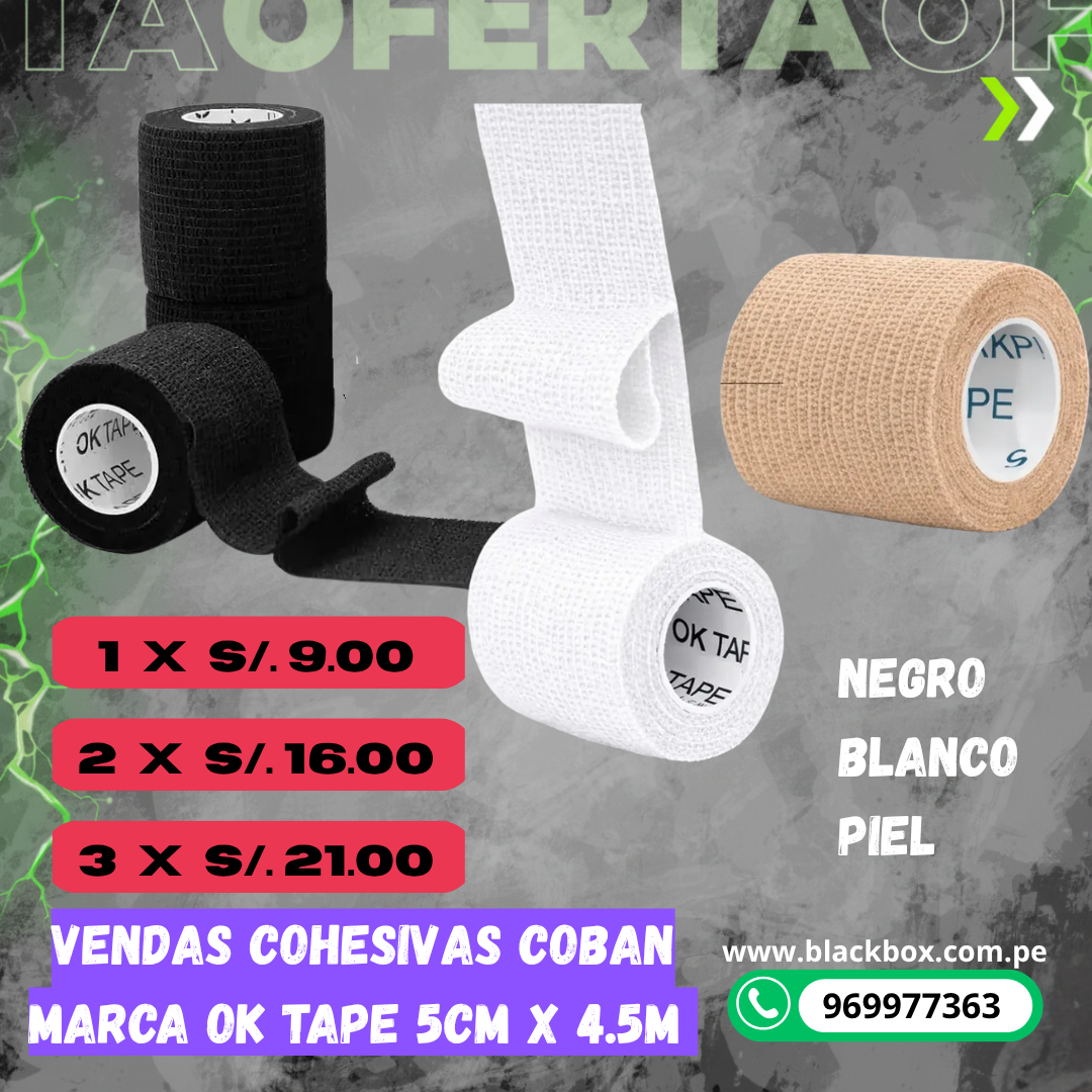 VENDAS COBAN (5CM X4.5M)