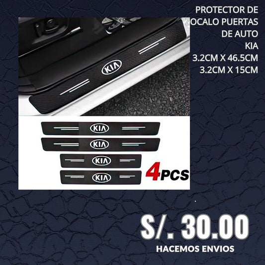 PROTECTOR DE ZOCALO PARA PUERTA DE AUTOS KIA