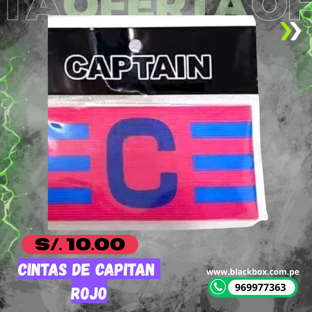 CINTAS DE CAPITAN COLORES VARIOS