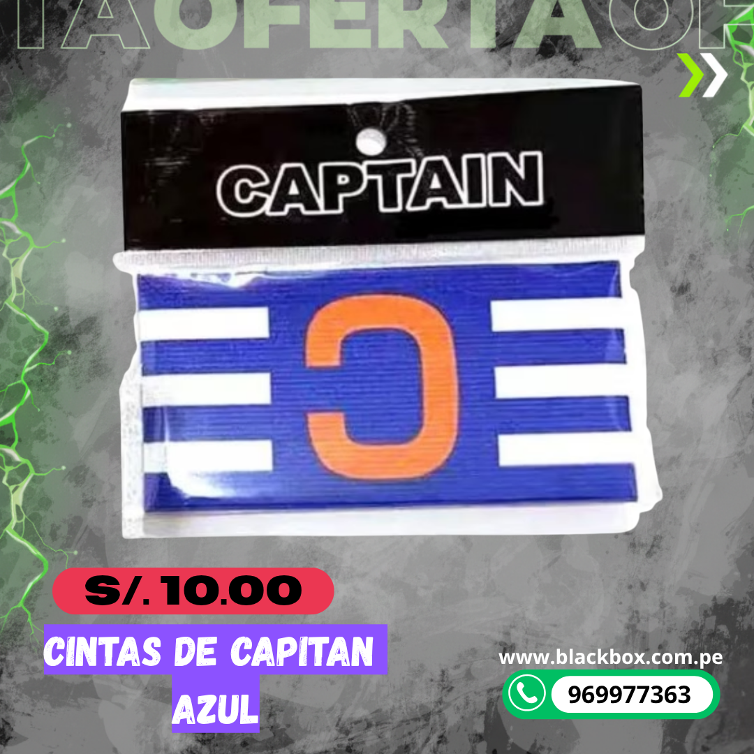 CINTAS DE CAPITAN COLORES VARIOS