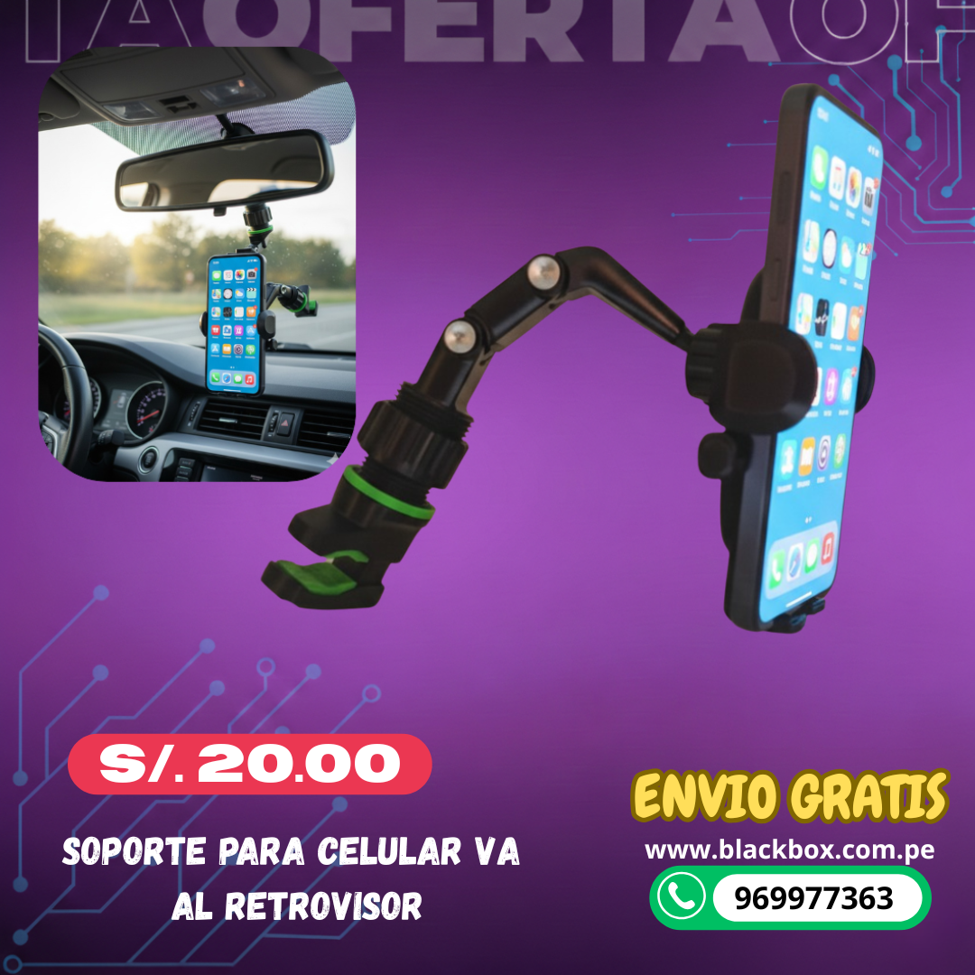 SOPORTE PARA CELULAR AJUSTABLE