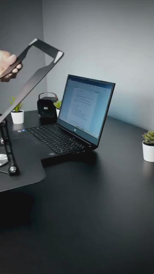 Soporte para notebook TEROS TE-7021N soporta tablets y notebooks de 10" hasta 15.6" negro